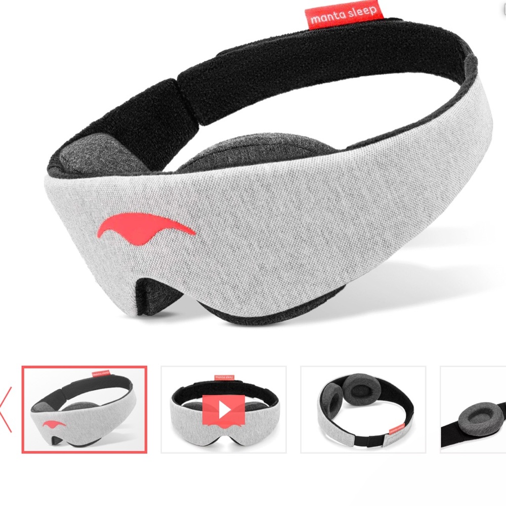 Manta sleep mask MAX eye cups - cups only no mask